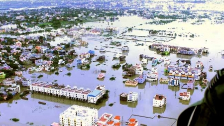 পানি বন্দি চেন্নাই