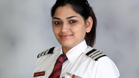 নারী বৈমানিক সারাহ হামিদ আহমেদ